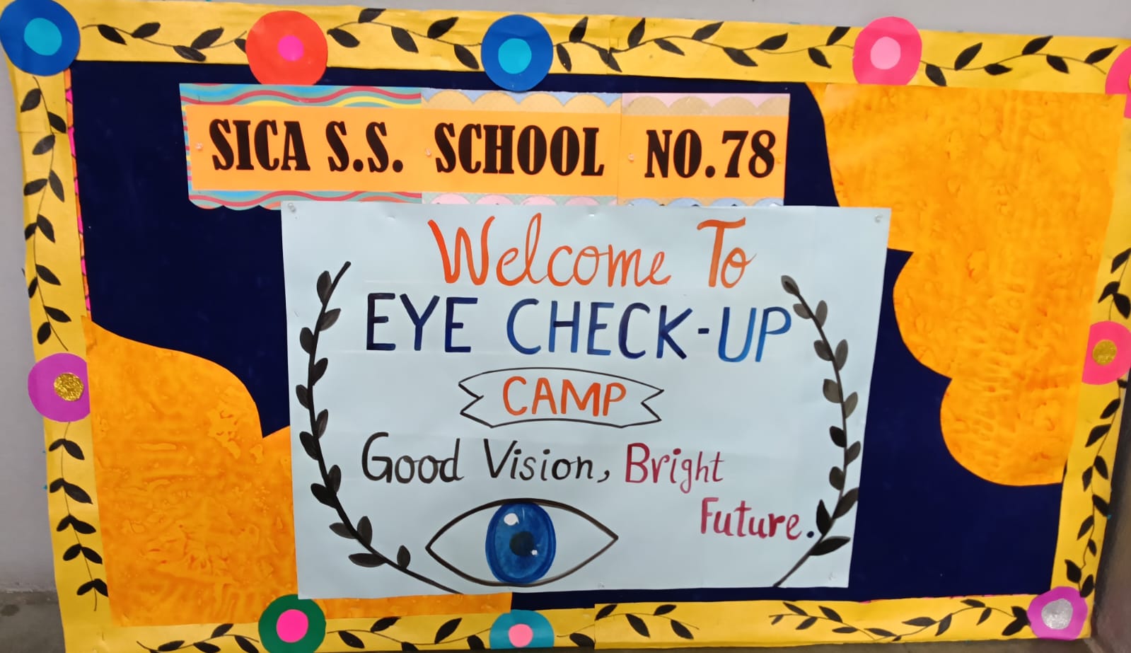 Sri Aurobindo Hospital Conducts School Eye Screening Camp at SICA School, Indore