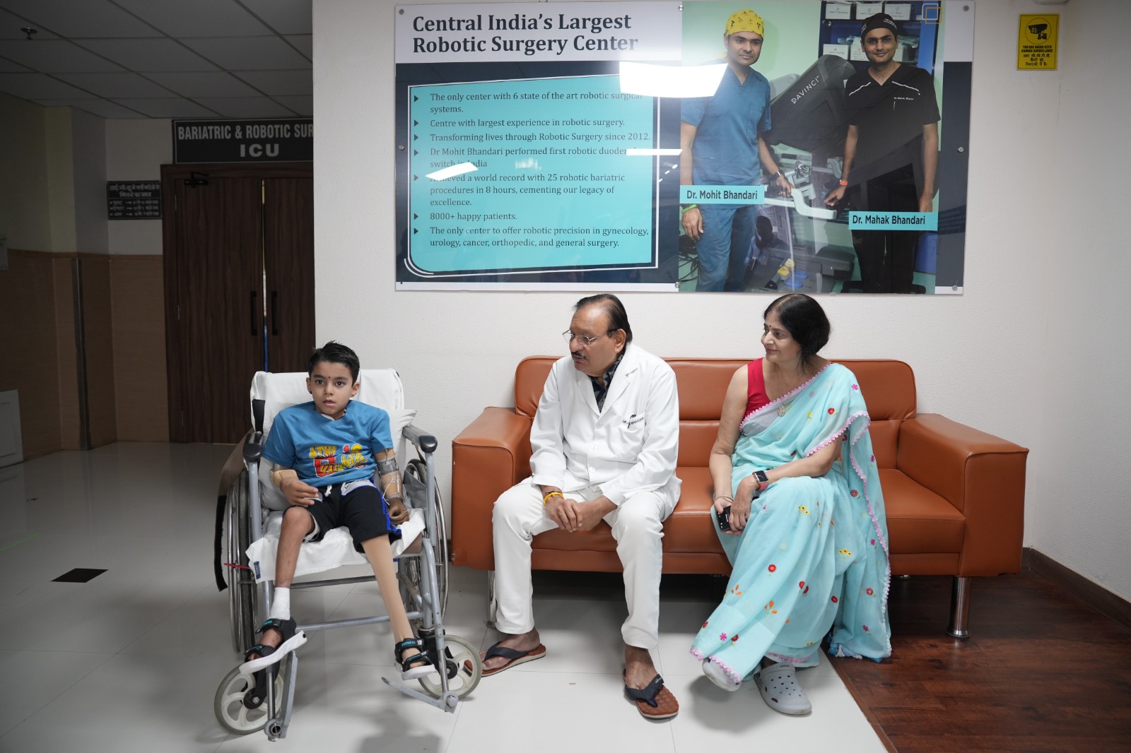 Young Burn Survivor Rebuilds Life with Advanced Robotic Arms at SAIMS